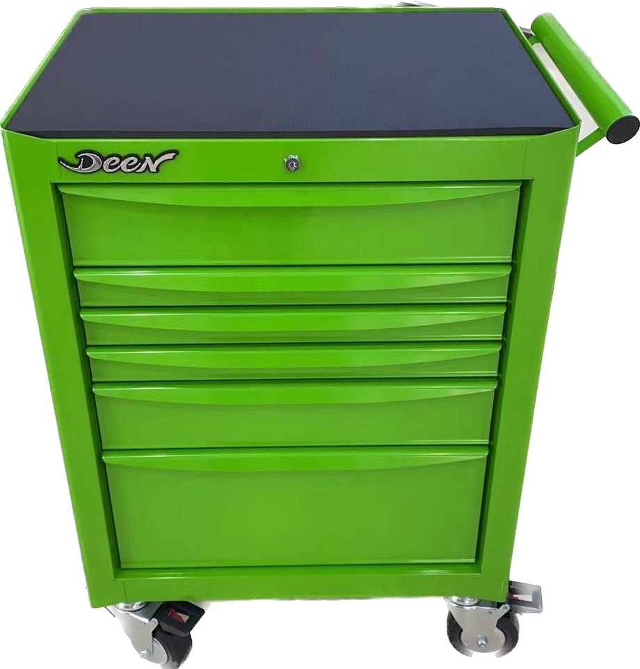 DEEN　6段キャビネット ビビッドグリーン