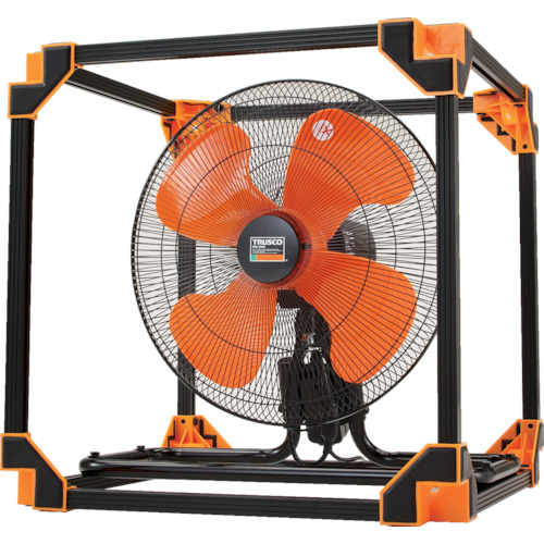 ＴＲＵＳＣＯ　全閉式アルミハネ工場扇　ゼフィール　キューブタイプ