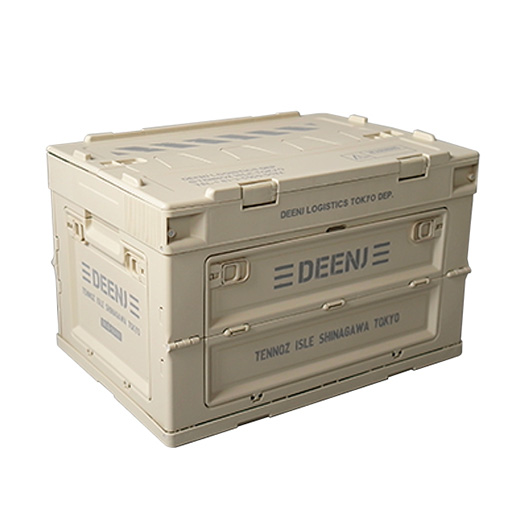 DEEN.J　折り畳みコンテナ　マットサンドベージュ